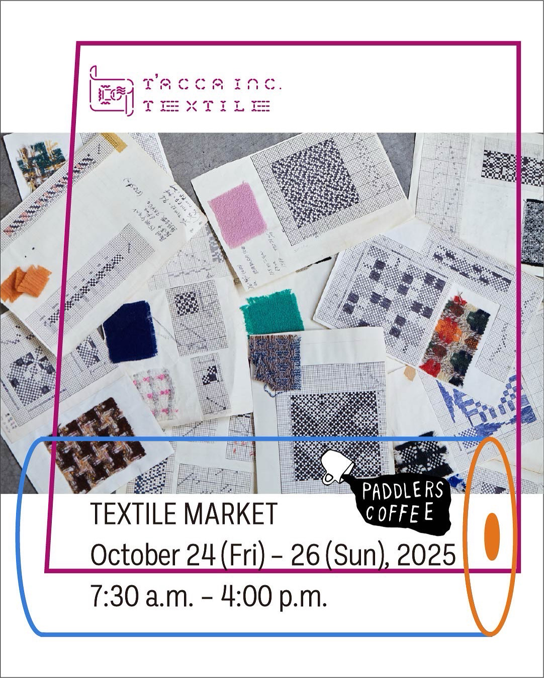 TEXTILE MARKET at PADDLERS COFFEE TEXTILE MARKET at PADDLERS COFFEE